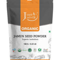 Just Jaivik Organic Jambul Seed Powder pack