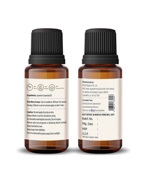Korus Essential Jasmine Oil - 15ml (Pack of 2).