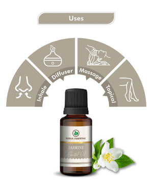 Korus Essential Jasmine Oil - 15ml (Pack of 2).