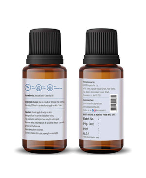 Korus Essential Juniper Berry Oil - 15ml (Pack of 2).