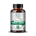 Just Jaivik Organic Barley Grass Caplets 750mg bottle