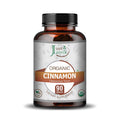 Just Jaivik Organic Cinnamon Caplets bottle