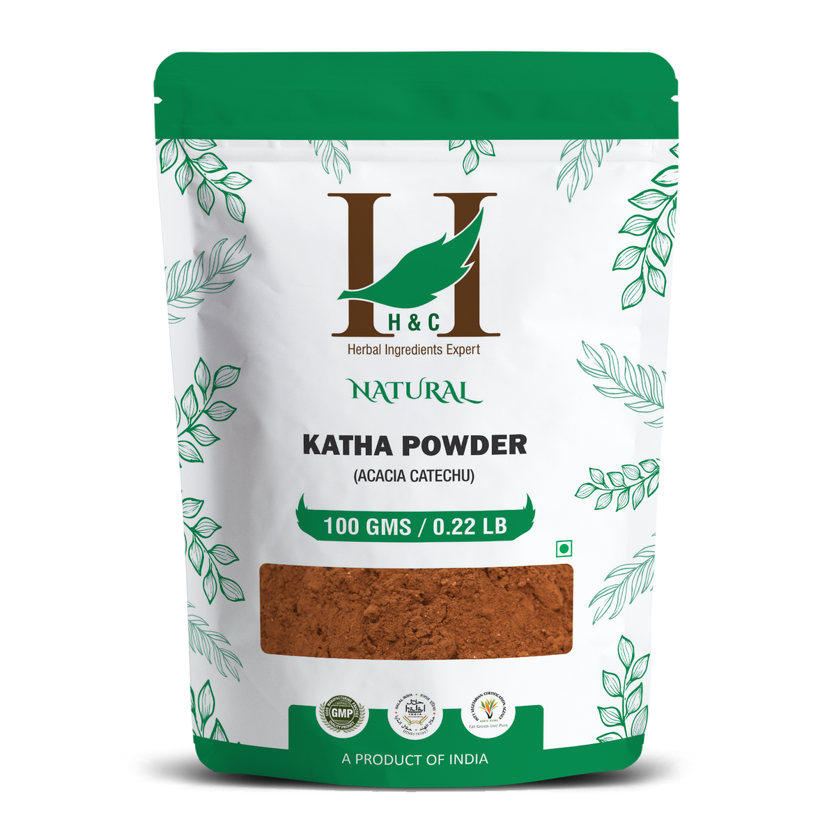 H&C Natural Katha Powder 100gm - Oral Health & Skin Wellness