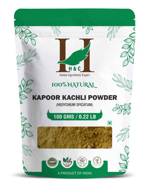 H&C Natural Kapoor Kachli Powder 100% Pure Herbal
