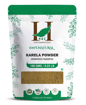 H&C Natural Karela Powder 100% pure bitter gourd