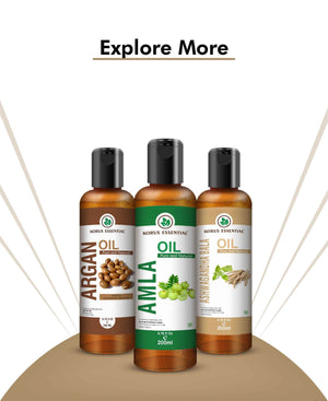 Korus Essential Cold pressed almond oil for wrinkle reduction and anti-aging care