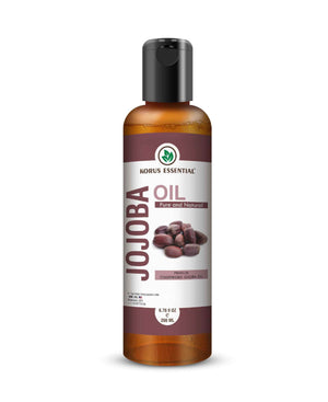 Korus Essential Jojoba Oil 100 percent pure cold pressed natural skincare