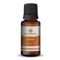 Korus Essential Myrrh Oil 15ml therapeutic grade bottle on white background