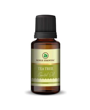 Korus Essential Tea Tree Oil therapeutic grade bottle
