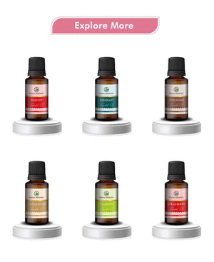 Korus rose essential oil used in skincare and massage