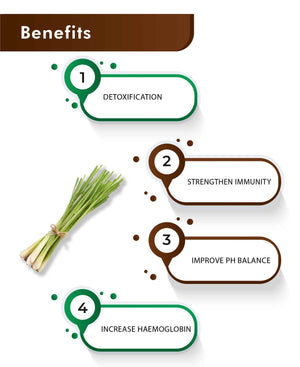 Natural Lemongrass Powder - 100gm (Pack of 3).