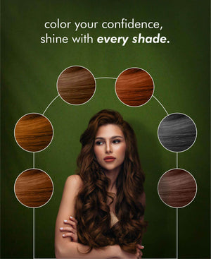 Korus Essential Herbal Hair Color (Light Brown) - 100gm (Pack of 3).