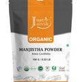 Just Jaivik Organic Manjistha Powder pack