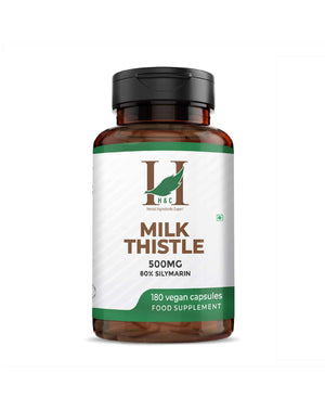 H&C Milk Thistle High Strength 500mg capsules