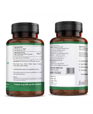 Milk thistle 500mg capsules antioxidant liver support