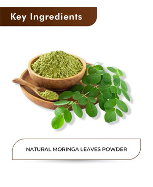 H&C Natural Moringa Leaves Powder 100gm (Pack of 4).
