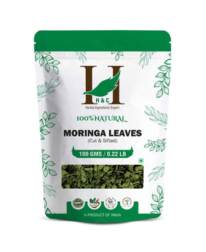 H&C Moringa Leaves Cut and Sifted organic herbal supplement