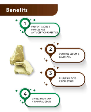 H&C Natural Multani Mitti Powder for acne and pimples