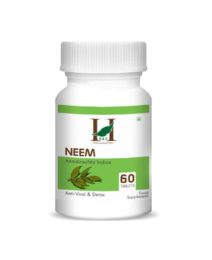 H&C Neem Tablet packaging front view