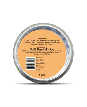 Korus Essential Orange Lip Balm with Shea Butter - 8gm (Pack of 2).