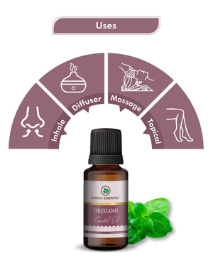 Korus Essential Oregano Oil - 15ml (Pack of 2).