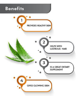 Organic Aloe Vera Caplets for Immune Support