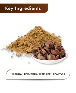 H&C Natural Pomegranate Peel Powder for skin care, Health and digestion