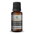 Pure Korus Essential Black Pepper Oil bottle with label