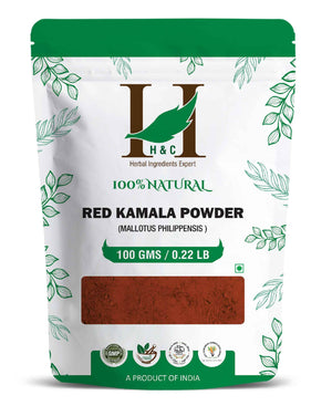 H&C Natural Red Kamala Powder for hair and skin care