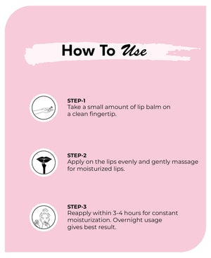 Korus Essential Rose Lip Balm with Shea Butter - 8gm (Pack of 2).