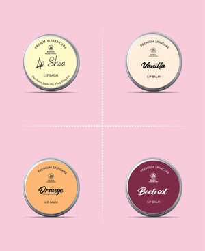 Korus Essential Rose Lip Balm with Shea Butter - 8gm (Pack of 2).