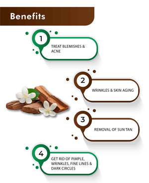 Pure Chandan Powder for Face Pack and Beauty Care