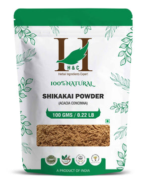 H&C Natural Shikakai Powder for healthy hair