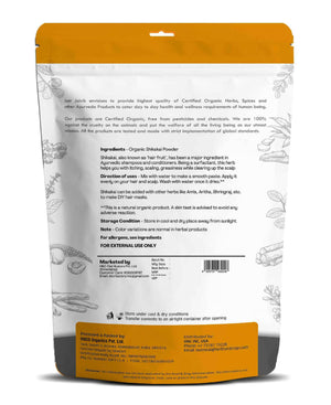 Organic Shikakai Powder herbal hair cleanser in India