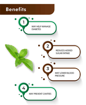 H&C Natural Stevia Leaves Powder sugar substitute For Tea & Coffess