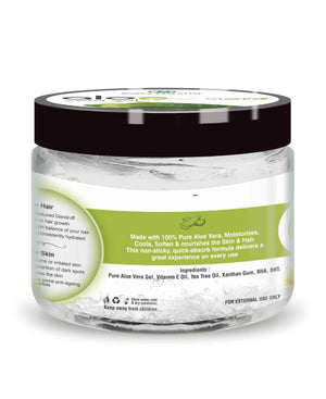 Korus Essential Aloe Vera Gel With Vitamin E and Tea Tree - 200gm.