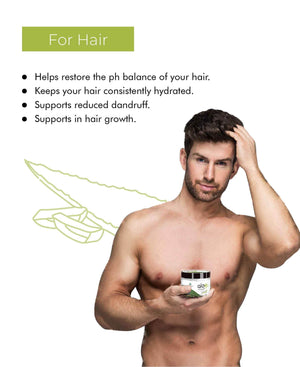 Korus Essential Aloe Vera Gel With Vitamin E and Tea Tree - 200gm.