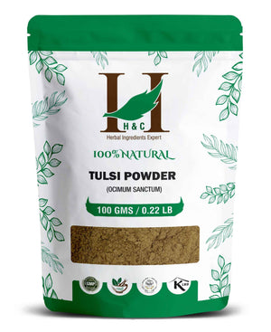 H&C Natural Tulsi Leaves Powder for immunity