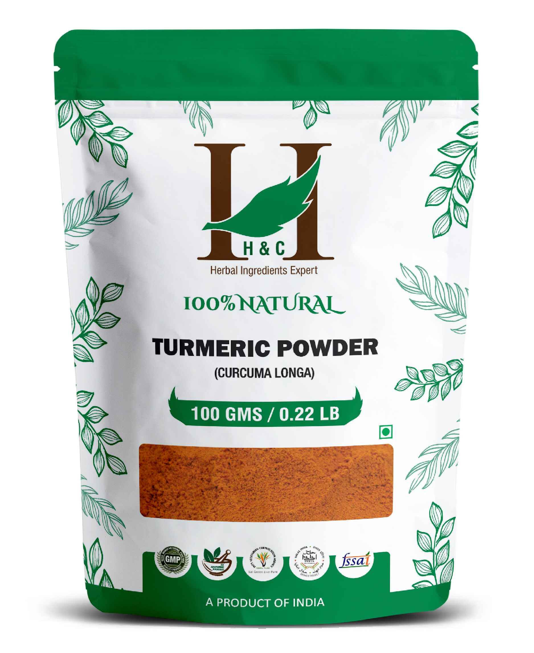 H&C Natural Turmeric Powder 100% pure and natural