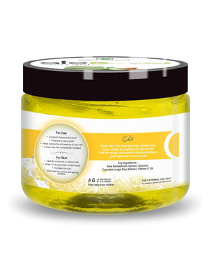 Korus Essential Aloe Vera Gel With Turmeric and Vitamin E - 200gm.