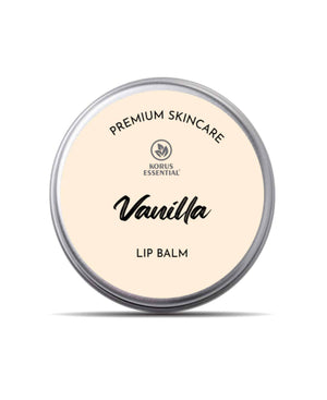 Korus Essential Vanilla Lip Balm with Shea Butter - 8gm (Pack of 2).
