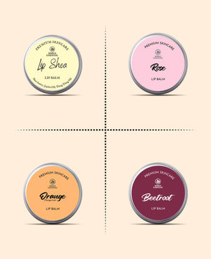 Korus Essential Vanilla Lip Balm with Shea Butter - 8gm (Pack of 2).