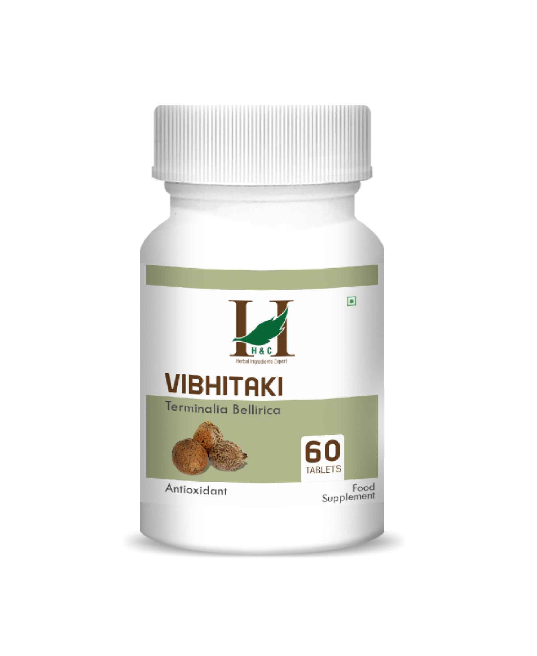 H&C Vibhitaki herbal supplement tablet