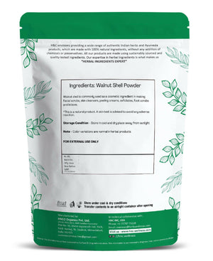 Biodegradable Natural walnut shell scrub ingredient for cosmetics