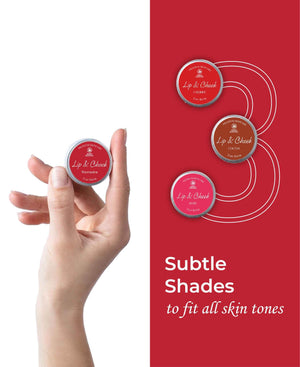 Korus Essential Watermelon Lip & Cheek Tint Balm - 8gm (Pack of 2).