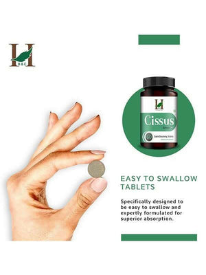 Cissus Quadrangularis Extract Tablets for Bone & Joint Health | 225mg Quick Dissolving | 60 Count - Health N Wellness Shop