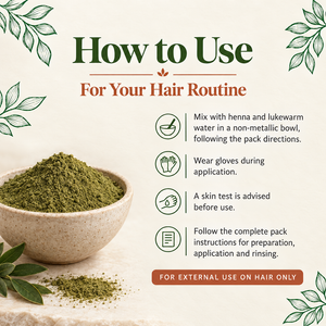 Indigo hair routine and directions