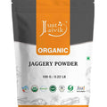 Just Jaivik Organic Jaggery Powder – 100gm ( Pack of 4).