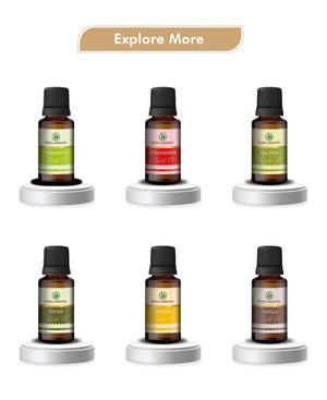 korus essential sandalwood oil packaging with eco-friendly design