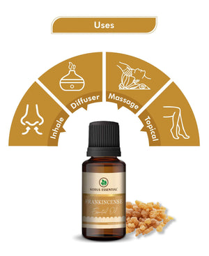 natural frankincense oil used in aromatherapy diffuser